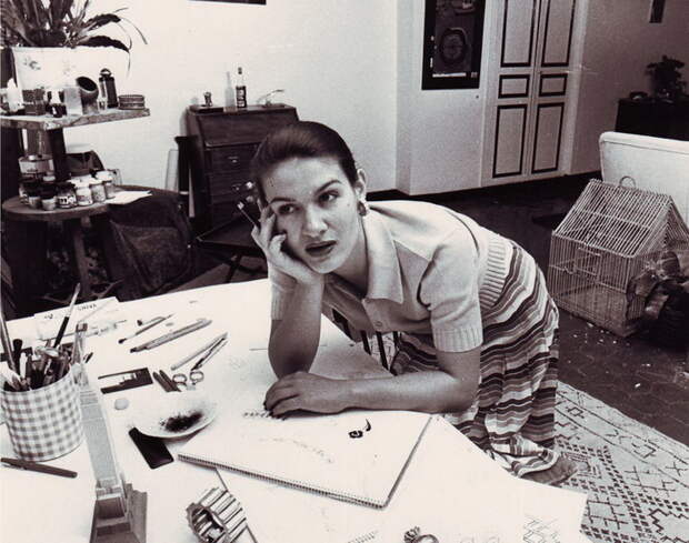 Палома Пикассо в рабочем кабинетею Фото: Tiffany.ru