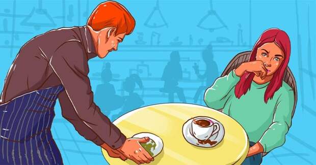 Логическая загадка: почему девушка попросила заменить кофе?