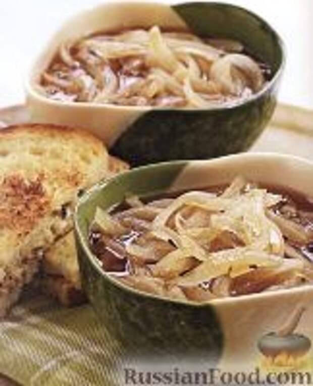 Фото к рецепту: Луковый суп