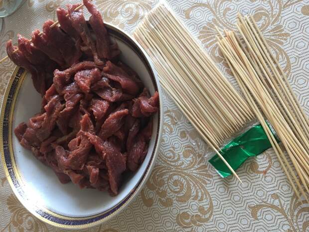 Сушеное мясо говядина, закуска к пиву, сушка