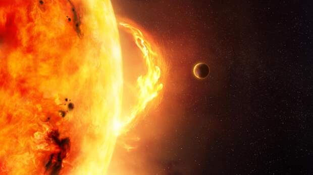 На Солнце впервые за три дня произошла мощная вспышка