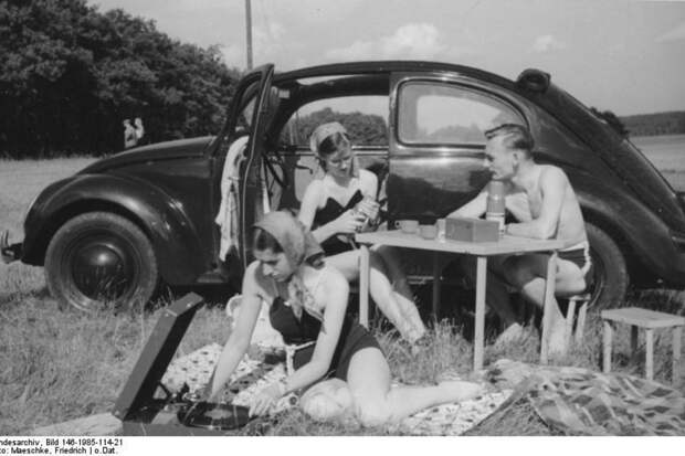 Picknick mit Volkswagen Picknick mit Volkswagen