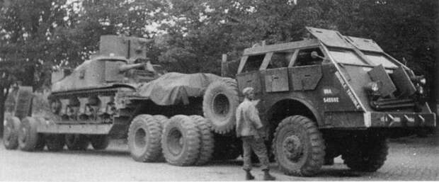 Американский танк T10 на платформе для перевозки. Германия, 1945 год. | Фото: panzerserra.blogspot.com. Американский танк T10 на платформе для перевозки. Германия, 1945 год. | Фото: panzerserra.blogspot.com.