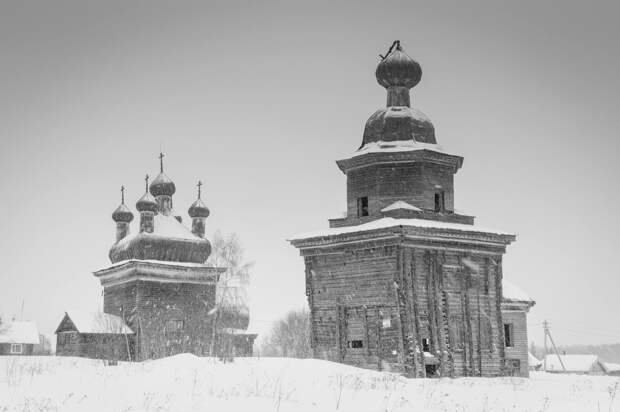 Исчезающие деревянные церкви Русского Севера (ФОТО)