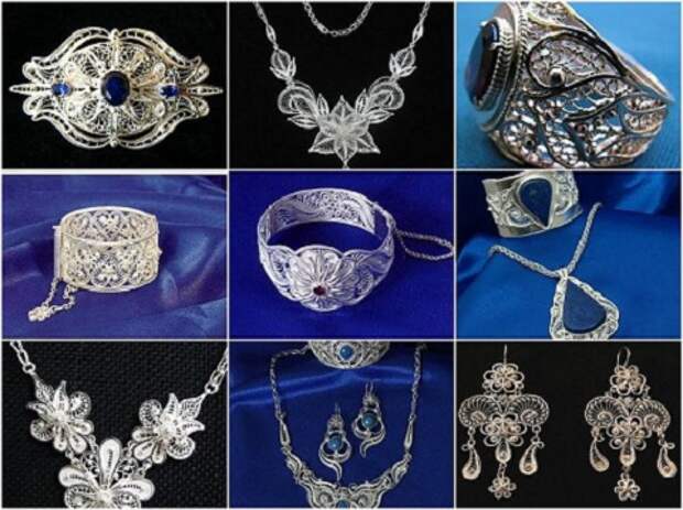 Универсальные украшения или базовые изделия из серебра