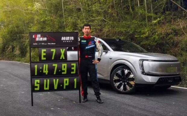 Этот китайский кроссовер обошёл Porsche на горной трассе
