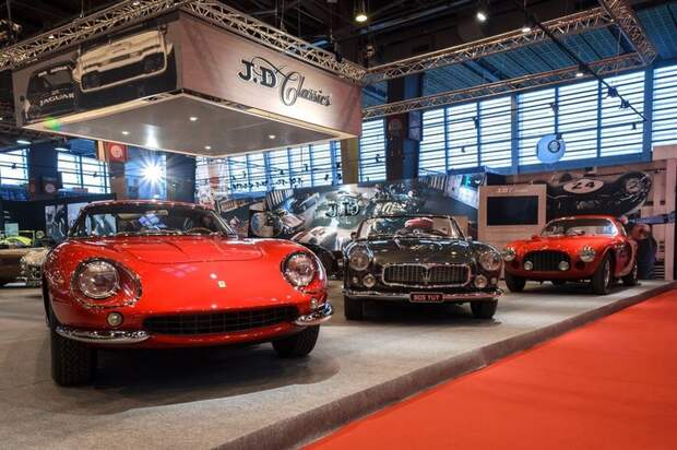 авто, выставка, Retromobile