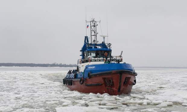 Навигация стартовала: буксиры курсируют по четырём направлениям в Архангельске