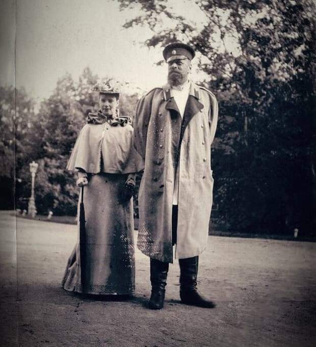 21. Мария Федоровна и Александр III, 1894 год архивы, интересно, исторические фото, старые фото, фото