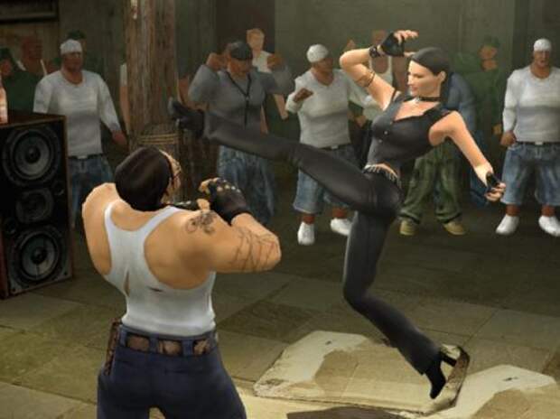 Синди Джонсон в игре Def Jam: Fight for NY.