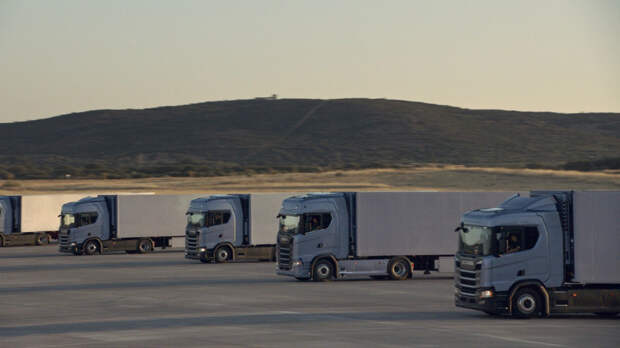 Часы из фур компании Scania «ходили» в течение суток