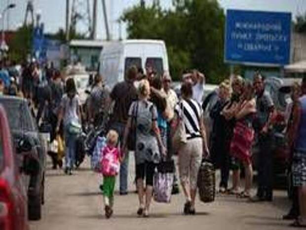 Беженцы на Западную Украину едут реже всего Беженцы на Западную Украину едут реже всего