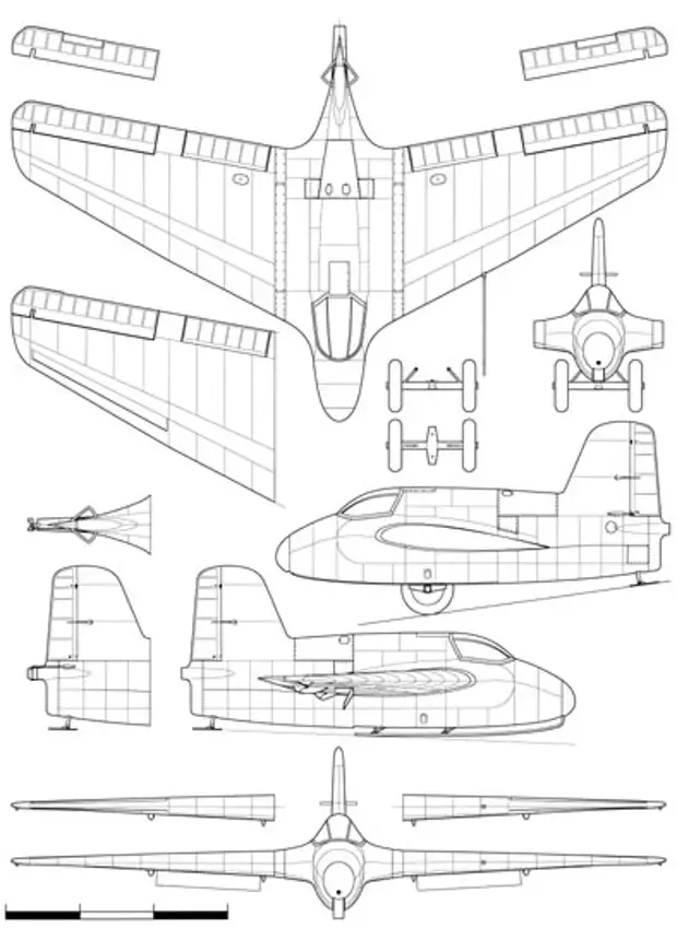 Ме 163 чертеж