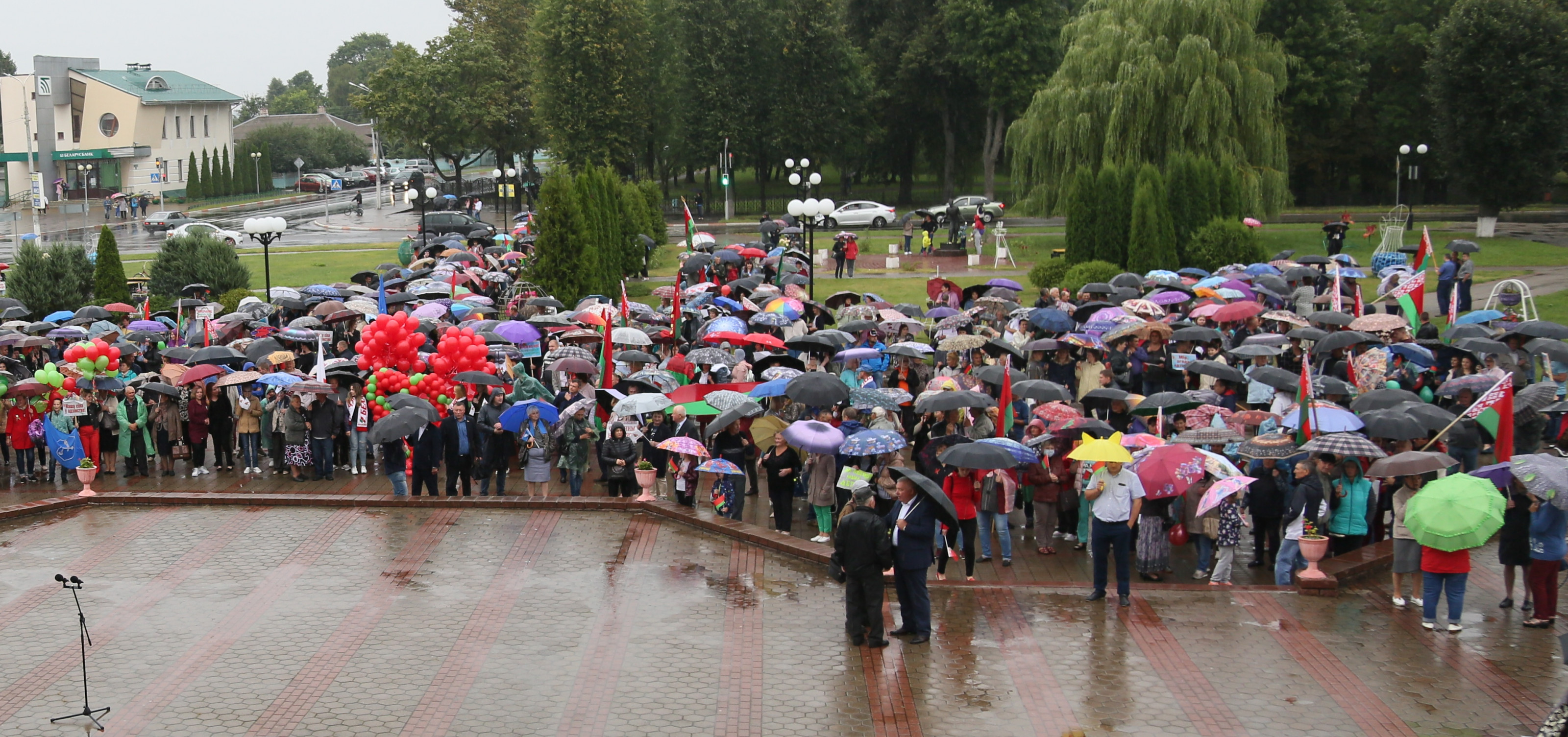 Митинги за Лукашенко 19.08.2020