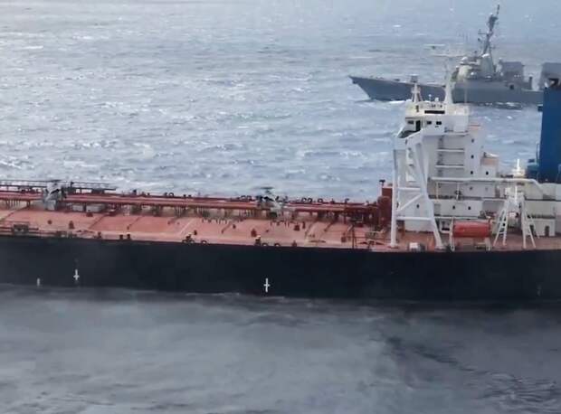 Военные США захватили танкер в Индийском океане