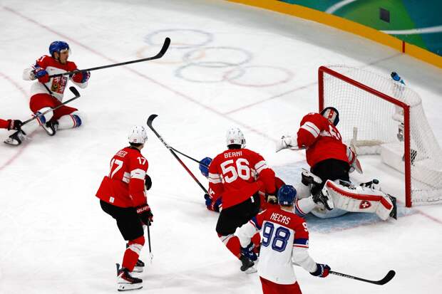 Сборная Швейцарии по хоккею обыграла Чехию на Олимпиаде-2026