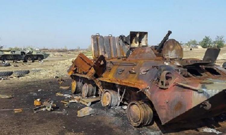 ДНР: Нацгвардия огневым налетом уничтожила 24 танка, 4 Урагана и 200 солдат ВСУ