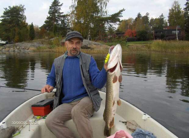 Рыбалка в Финляндии. Рекордная щука сезона