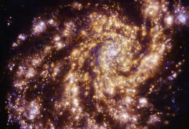 Очень Большой Телескоп запечатлел гипнотическую спиральную галактику