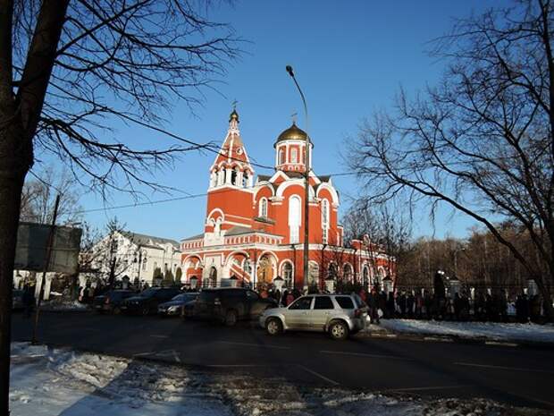 Храм Благовещения Богородицы в Петровском парке