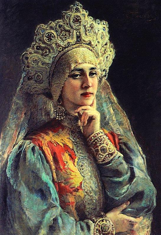 К.Е.Маковский Русская красавица К.Е.Маковский Русская красавица
