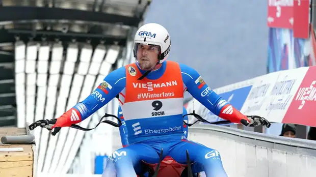 Парный экипаж Денисьев — Антонов занял пятое место на этапе КМ по санному спорту