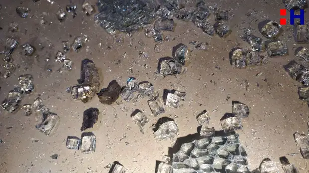 Появились кадры удара крупнокалиберной артиллерией по центру Донецка