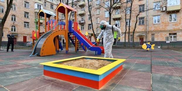 Собянин рассказал о проведении регулярной дезинфекции Москвы. Фото: mos.ru Собянин рассказал о проведении регулярной дезинфекции Москвы. Фото: mos.ru
