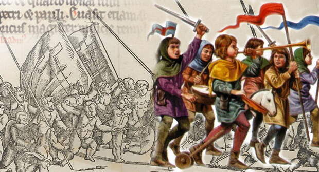 Детский крестовый поход 1212 года: как 30 тысяч детей отправились освобождать Иерусалим и попали в рабство