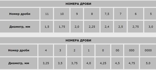 В чем разница между картечью и дробью