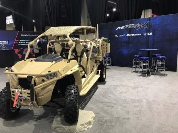 Машине Polaris MRZR X поможет ее автопилот. Машине Polaris MRZR X поможет ее автопилот.