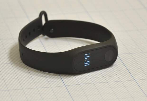 Xiaomi Mi Band 2: спереди