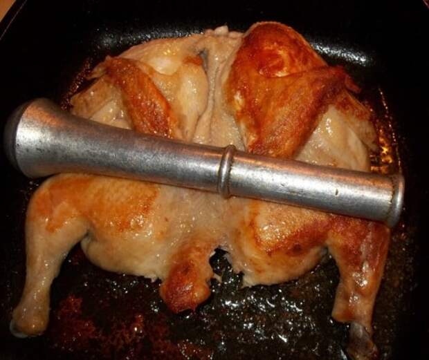 Оджахури из курицы с жареным картофелем (2)