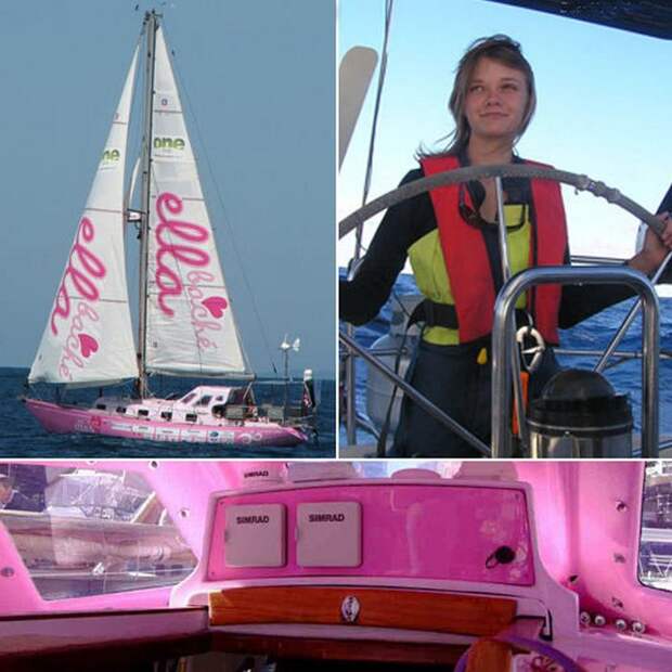 Джессика Уотсон - самая юная мореплавательница, совершившая кругосветку.