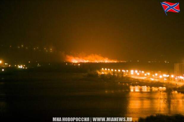 Пожар под Киевом