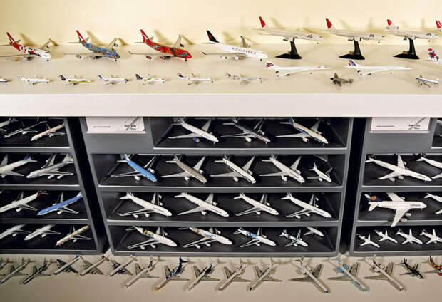 Коллекция самолетов.