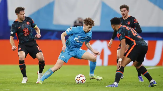 «Челси» вновь вышел вперёд в матче ЛЧ с «Зенитом»