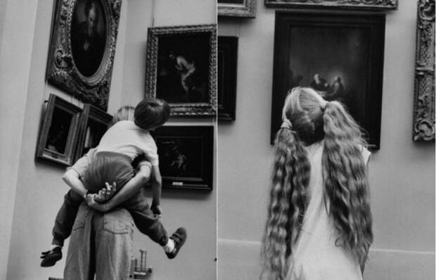 Алесио де Андраде за 40 лет собрал коллекцию фотографий о посетителях Лувра.