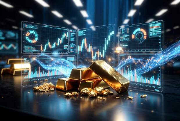 Объем торгов золотом на Мосбирже в феврале вырос в 4 раза в годовом выражении