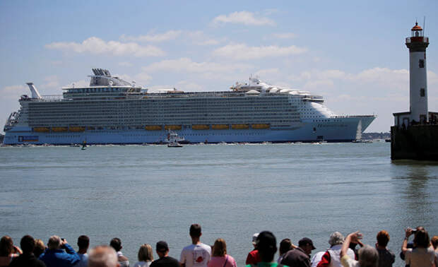 Самый большой круизный лайнер в мире — Harmony of the seas Самый большой круизный лайнер в мире — Harmony of the seas