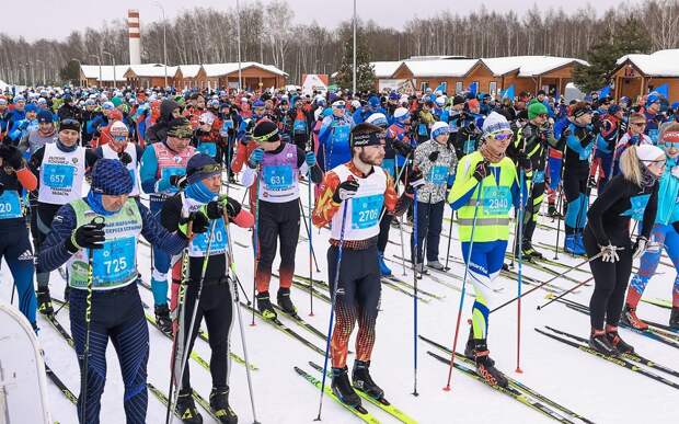 В Рязанской области "Лыжня России" собрала 4 000 участников