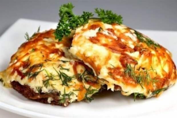 Мясо по-французски из свинины на сковороде