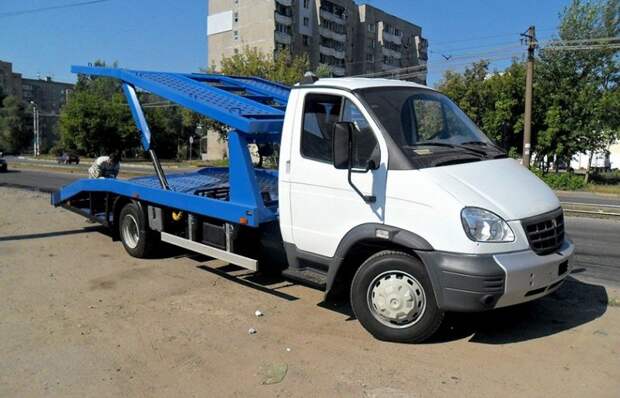 Двухэтажный автовоз на базе ГАЗ-33106 авто, автозавод, завод
