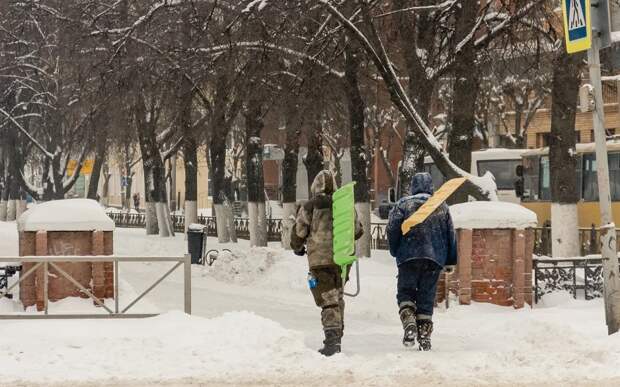 В 9 районах Рязанской области снова пойдет снег, похолодает до -18°С