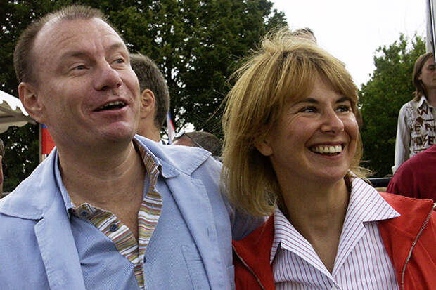 Владимир Потанин и Наталья Потанина, 2004 года