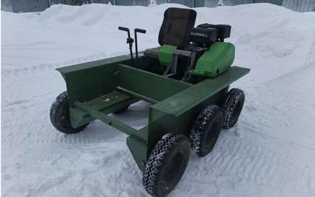 Трактор, для которого не нужны права: был у нас и такой!