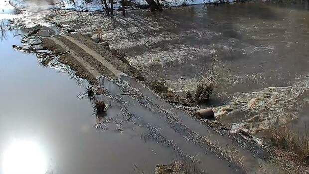 В Тульской области перекрыто движение на 14 мостах из-за разлива рек