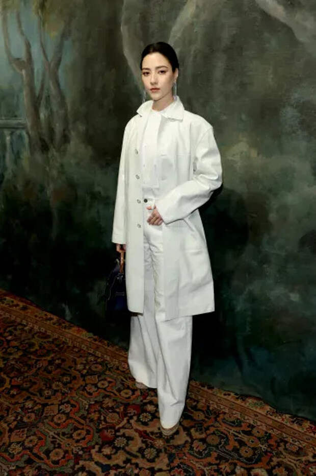 Нарана Эрдынеев на показе Ralph Lauren в рамках Недели моды в Нью-Йорке, 2026 год