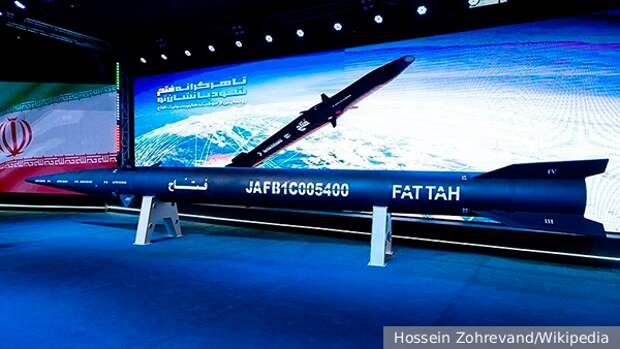 Иранские военные применили гиперзвуковую ракету «Фаттах» против США и Израиля