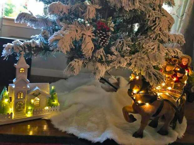 новый год на даче